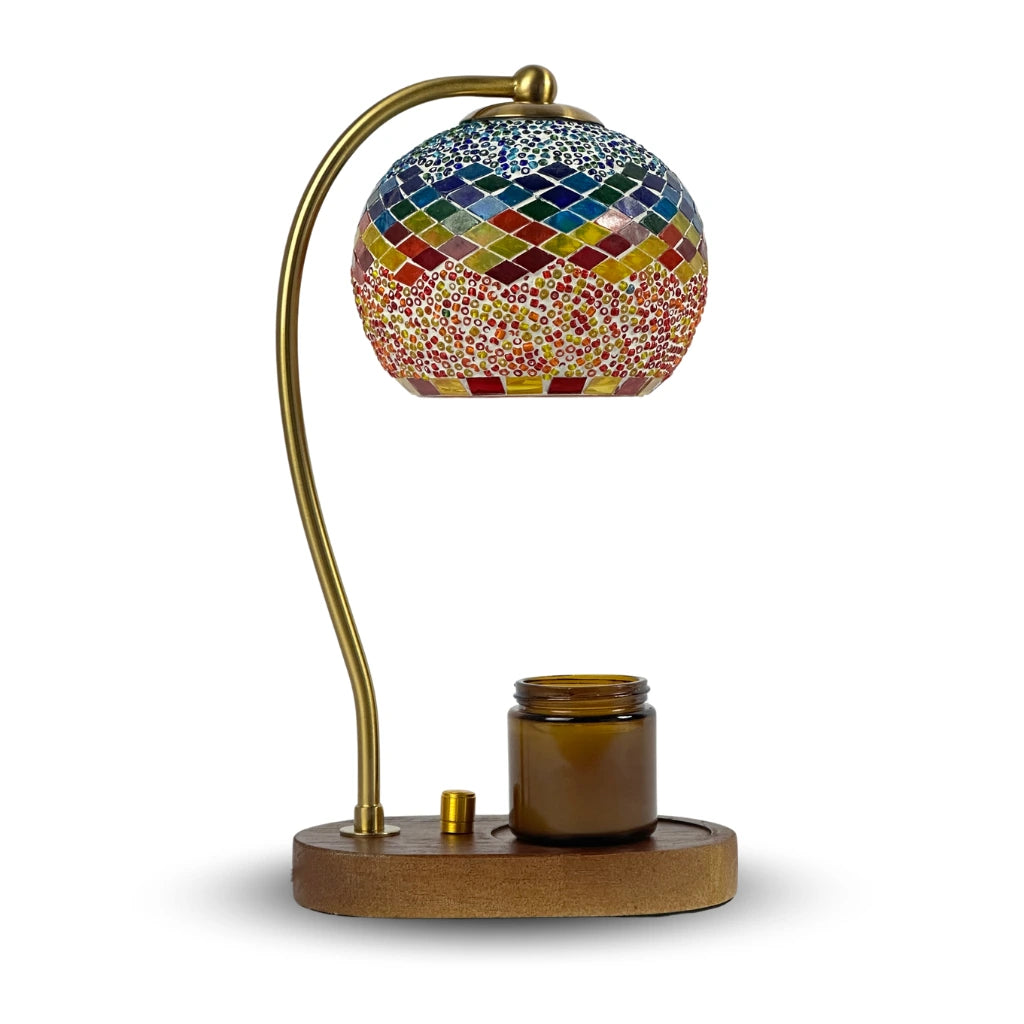 DIY Candle Warmer Lamp Kit Turkish Mosaic Light