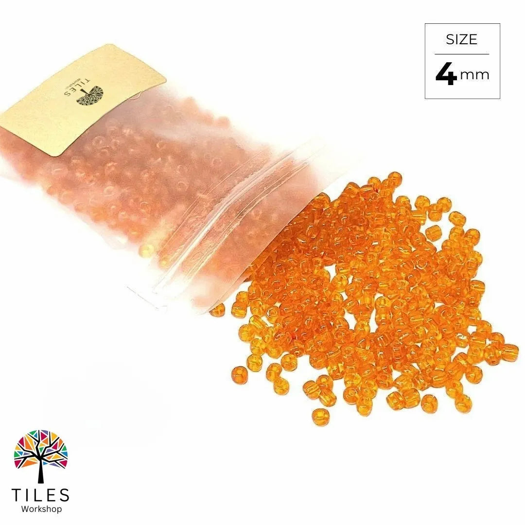 Glass Seed Beads for Turkish Mosaic Lamp Decoration