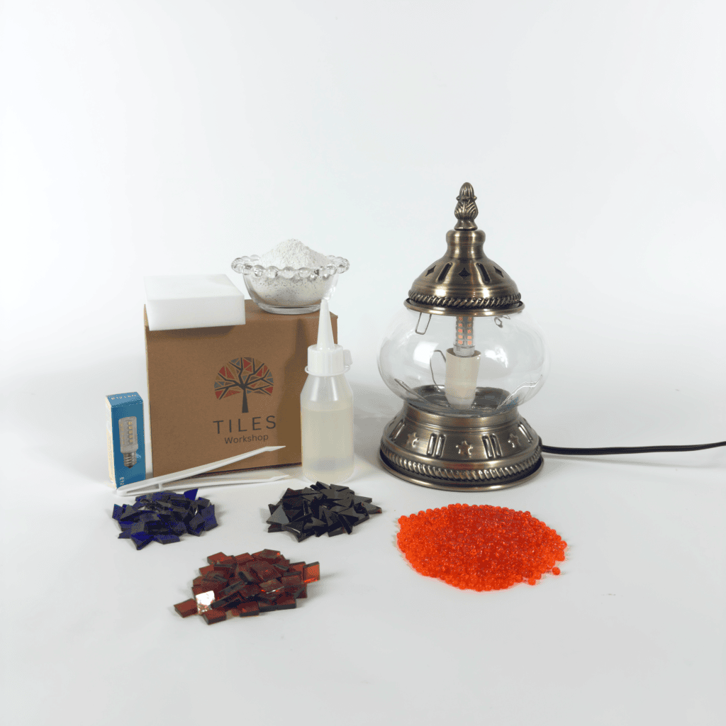 Table Lamp Kit Mini Turkish Mosaic Light